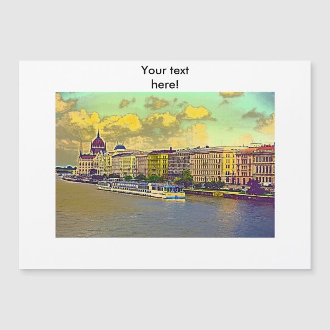 Ungersk parlamentmålning (Framsida)