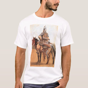 Ungersk ryttare av eraen av erövring t-shirt