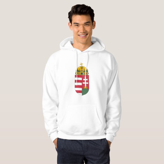 Ungersk vapensköld hoodie (Hel framsida)
