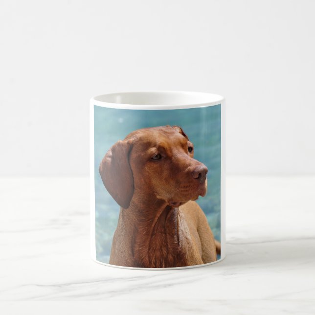 Ungersk Vizsla Hund Kaffemugg (Center)