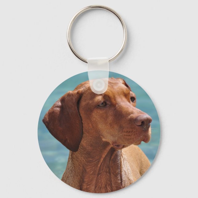 Ungersk Vizsla Hund Nyckelring (Framsida)