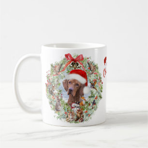 Ungersk Vizsla-julkrans Kaffemugg