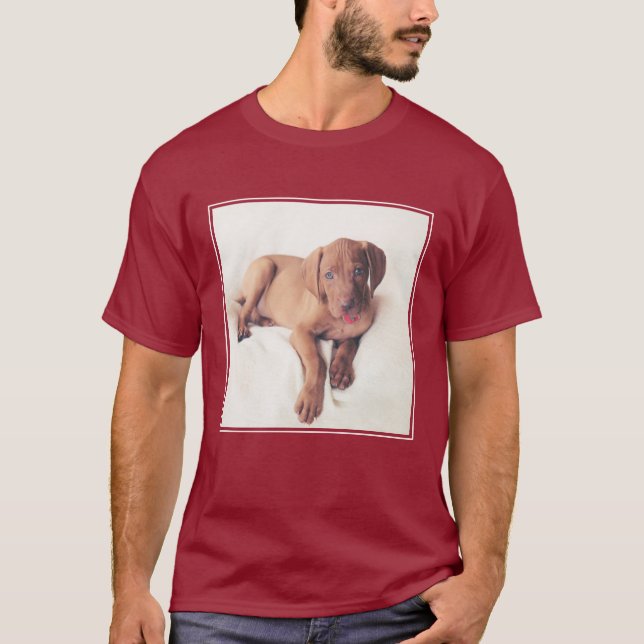 Ungersk Vizsla valp Tee Shirt (Framsida)