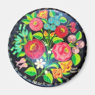 Ungerska blommor magnet
