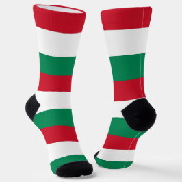 Ungerska damstrumpor med flagga