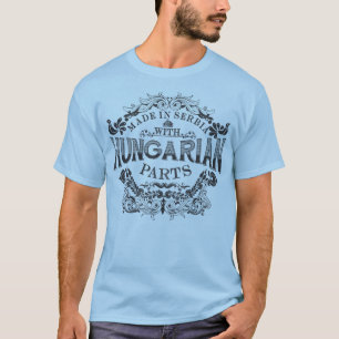 Ungerska delar t shirt