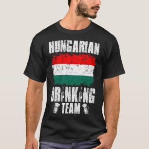 Ungerska dricksteamet jultröja t shirt