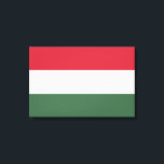 Ungerska Flagga Canvastryck<br><div class="desc">Utformningen omfattar Ungerns flagga (på ungerska känd som Magyarország), som är ett land i Centraleuropa. Ungern gräns Slovakien i norr, Ukraina i nordost, Rumänien till öster och sydost, Serbien i söder, Kroatien och Slovenien i sydvästra delen och Österrike i väster. Det officiell språket är ungerska, som är det mest talade...</div>