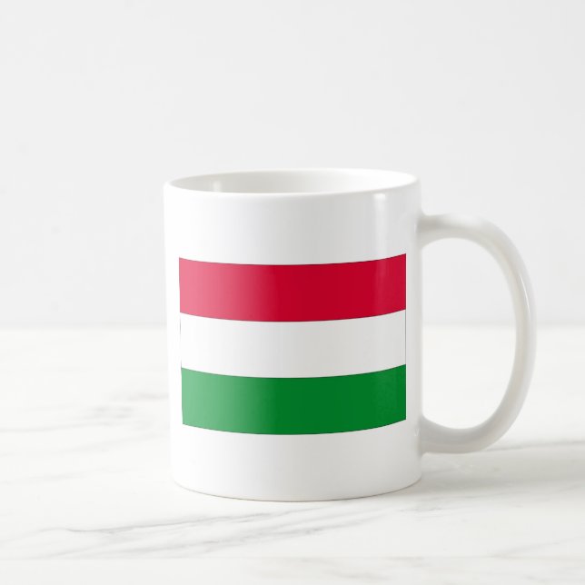 Ungerska Flagga, Flagga Ungern Kaffemugg (Höger)