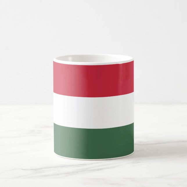 Ungerska Flagga Kaffemugg (Center)