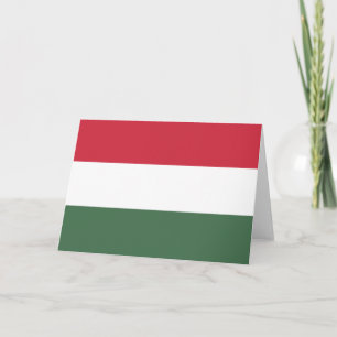 Ungerska Flagga Kort
