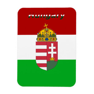 Ungerska flagga magnet