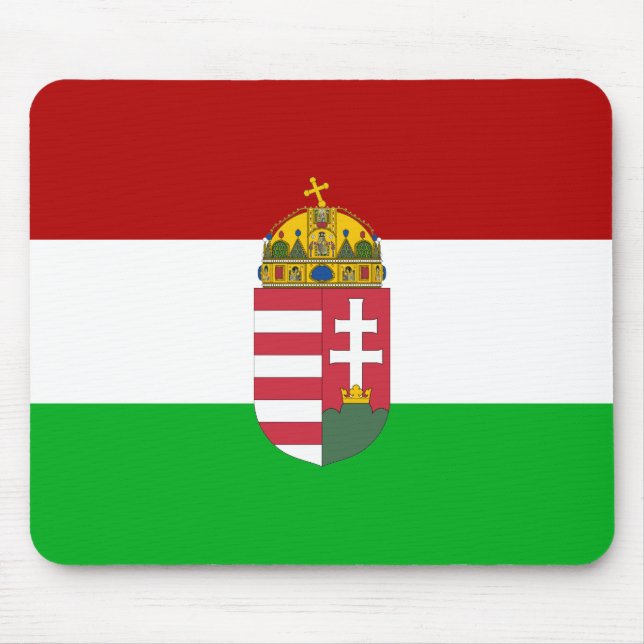 Ungerska flagga musmatta (Framsidan)