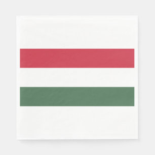 Ungerska Flagga Pappersservett