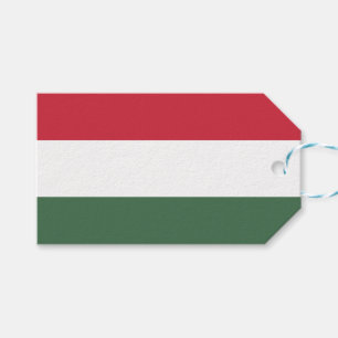 Ungerska Flagga Presentetikett