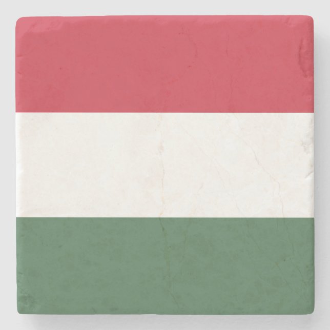 Ungerska Flagga Stenunderlägg (Framsidan)