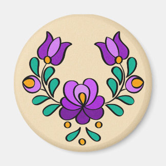 Ungerska folkblommor magnet