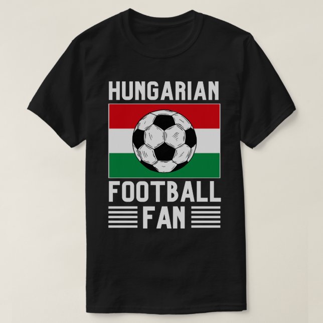 Ungerska fotbollen t shirt (Design framsida)