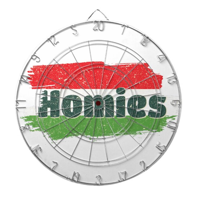 Ungerska Homies Darttavla (Framsidan)