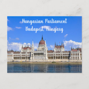 Ungerska parlamentet vid Donau – Budapest Vykort