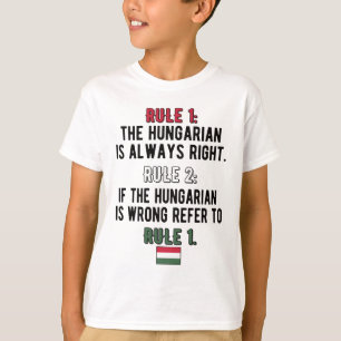 Ungerska rötter Ungern Flagga ungerskt kulturarv T Shirt