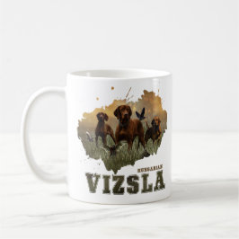 Ungerska Vizsla Art Kaffemugg