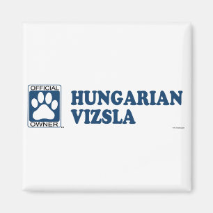 Ungerska Vizsla blått Magnet