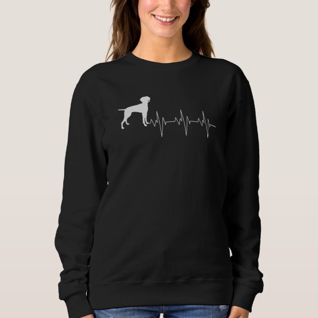 Ungerska Vizsla Hund aveln T Shirt (Framsida)