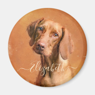 Ungerska Vizsla Hund Magnet
