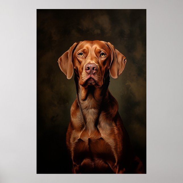 Ungerska Vizsla Poster (Framsidan)