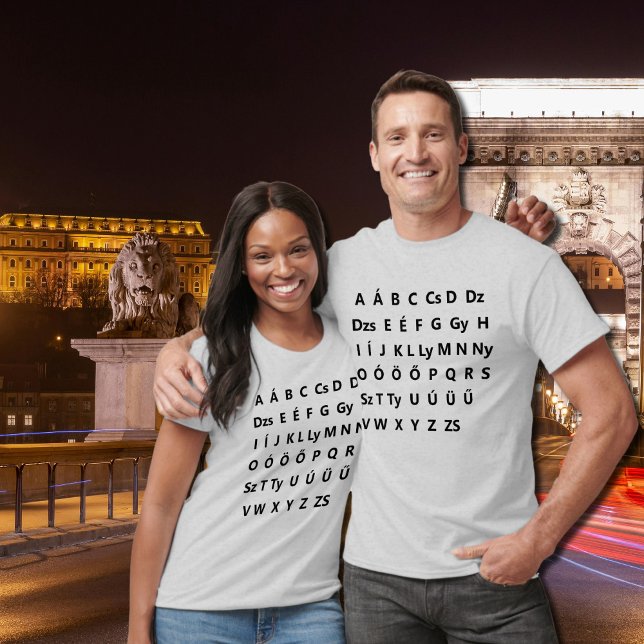 Ungerskt alfabet t shirt (Skapare uppladdad)