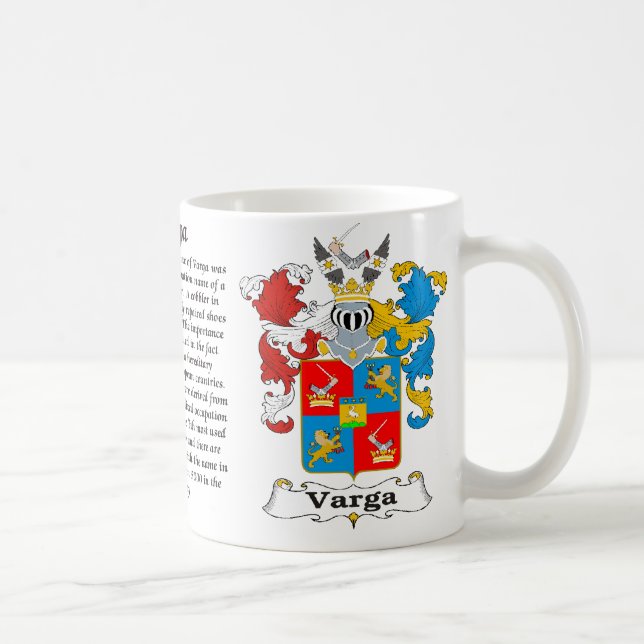 Ungerskt lag för Varga familj av armmuggen Kaffemugg (Höger)