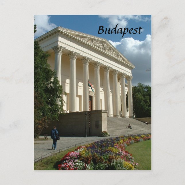 Ungerskt nationalmuseum vykort (Framsida)