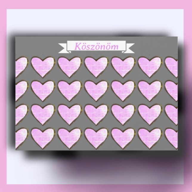 Ungerskt tackkort (Skapare uppladdad)