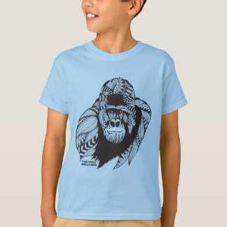 Ungeskjorta för Dian Fossey gorillafond T Shirt