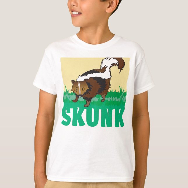 UngevänskapsmatchSkunk T-shirt (Framsida)