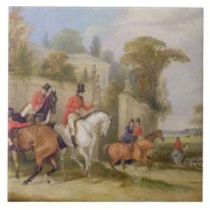 Ungkarl Hall, meeten, 1835 (olja på kanfas) Kakelplatta