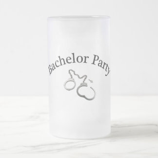 Ungkarlparty (handbojor) frostat ölglas