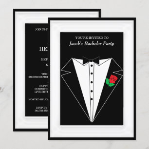 Ungkarlparty Inbjudningar