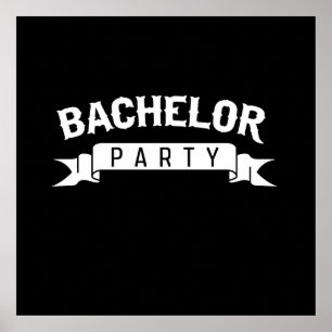 Ungkarlparty Poster