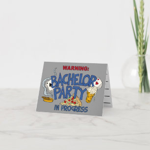 Ungkarlpartyinbjudan Inbjudan