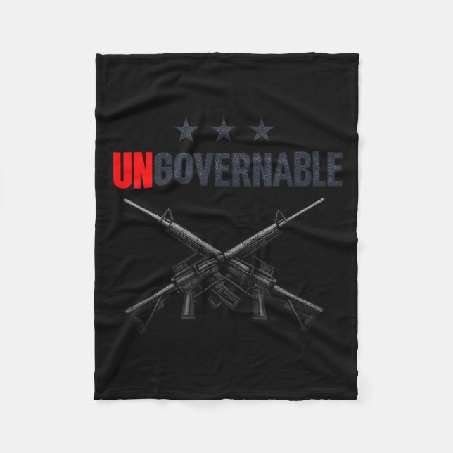 Ungovernable Shirts  Fleecefilt (Framsidan)