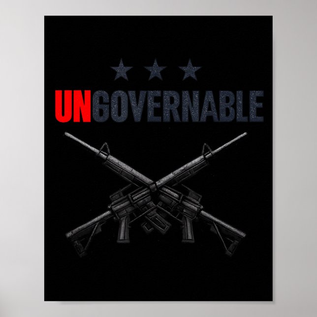 Ungovernable Shirts  Poster (Framsidan)