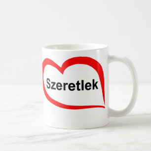 Ungrare älskar jag dig kaffemugg