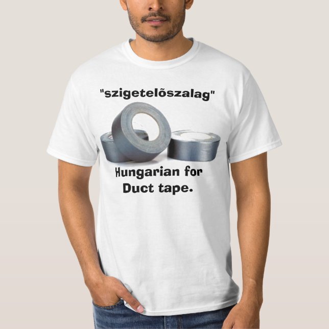 Ungrare för kanal tejpar tee shirt (Framsida)