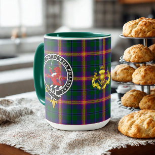 Ungt klanmärke & tartan mugg