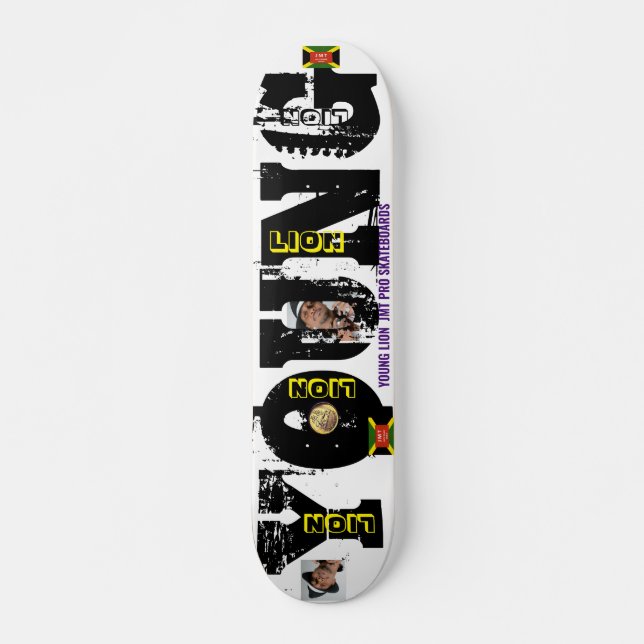 UNGT LEJON Skateboard (Framsida)