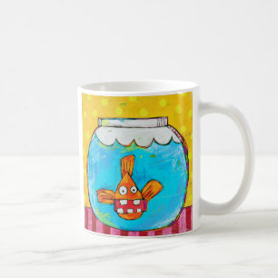 Unhinged guldfiskmugg kaffemugg