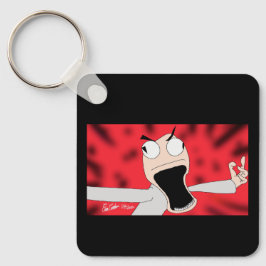 unhinged puppet art nyckelring