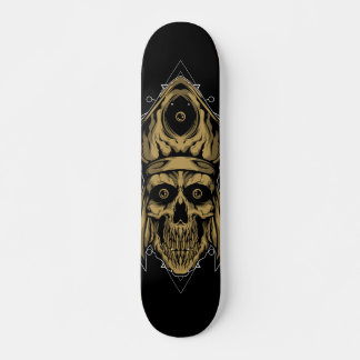 Unholk Skull - Skateboard Anpassad design